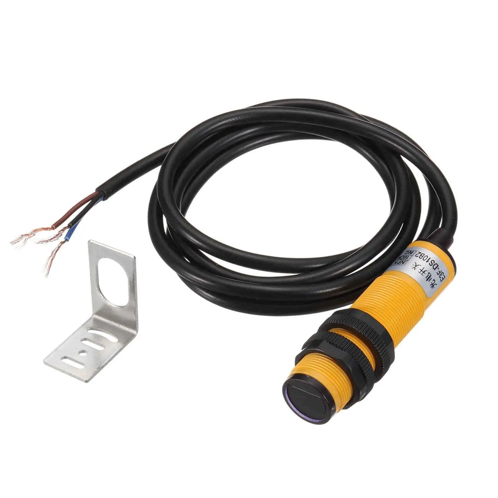 Reflectance Photo Sensor Diffuse Reflection Photoelectric Sensor With 10 Cm Ran...