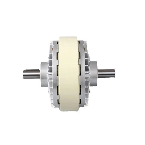 Dual Shaft Magnetic Particle Clutch And PC Magnetic Particle Brake For 24V Motors, FL200A-1 And FL200S-1, side view