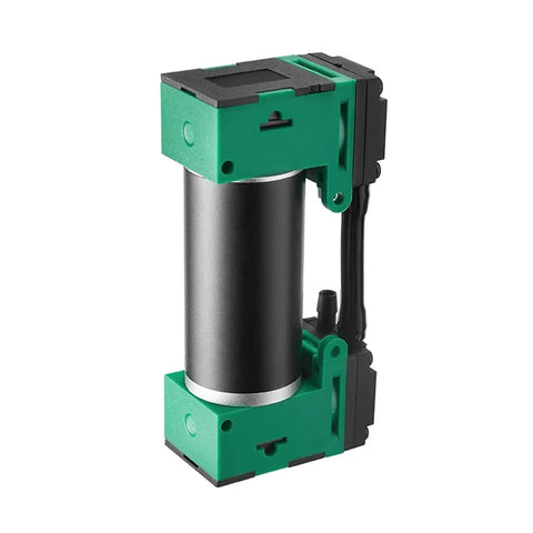 Dual Head Vacuum Pump For Metering Systems, Oil Free Diaphragm Electric Air Pump, 12V To 24V Dual Voltage, Mini Compact Design