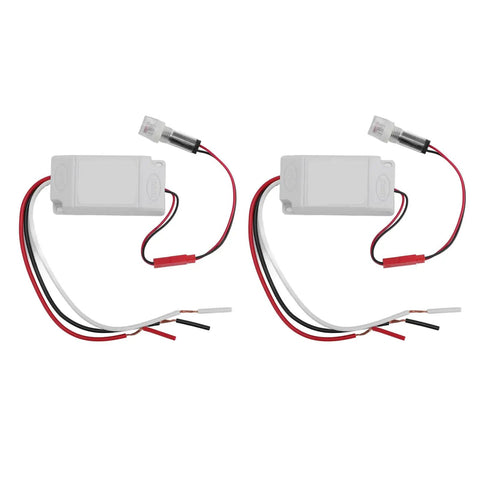 Auto Dusk To Dawn Photoelectric Sensor Light Switch 110V To 240V AC IP33 Outdoor Street Light Controller with three wire system, two units