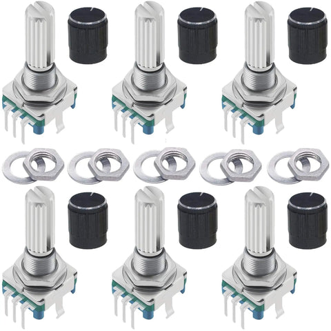 Ec 11 Rotation Encoder 六件装 EC11 旋转编码器 带按键 360度旋转 🍁 – Bearings Canada