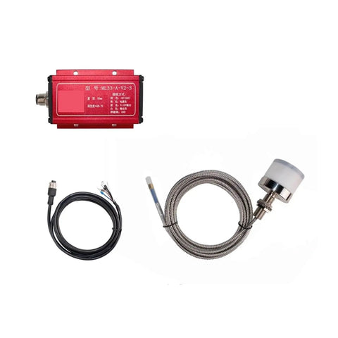 Eddy Current Displacement Sensor ML33 A 25mm No Touch for Precise Positioning and Measurement Stainless Steel Build Low Signal Loss