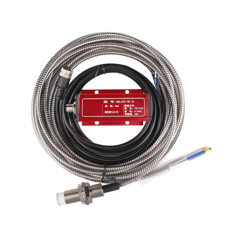 Non Contact Eddy Current Displacement Sensor ML33 B 5mm Split Type Probe, stainless steel, for industrial use
