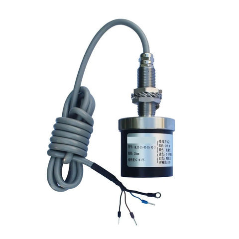 Eddy Current Displacement Sensor ML33Y 50mm No Contact Measurement with stainless steel build and cables for precise sensing