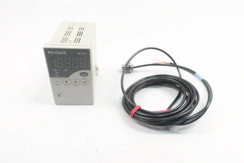 Keyence Eddy Current Sensor EX-V02 and cable, precision measurement tool for gap and deflection tracking, brand new condition