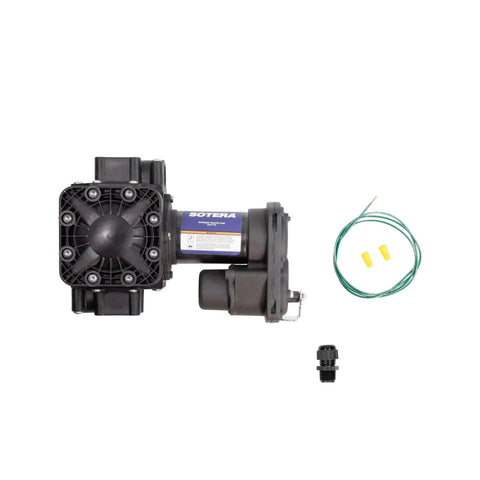 Explosion Proof 12V Diaphragm Pump For Chemical Transfer Self Priming 15 GPM Flow No Fuss Pump Only with wires and connectors
