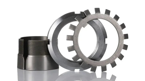 H2328 bearing adapter sleeve with lock nut and washer, three-piece steel-gray metal set