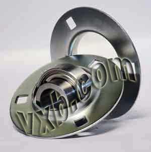 FYH SBPF207-22 Pressed Steel Housing Bearing 3-Bolt Flanged Mounted