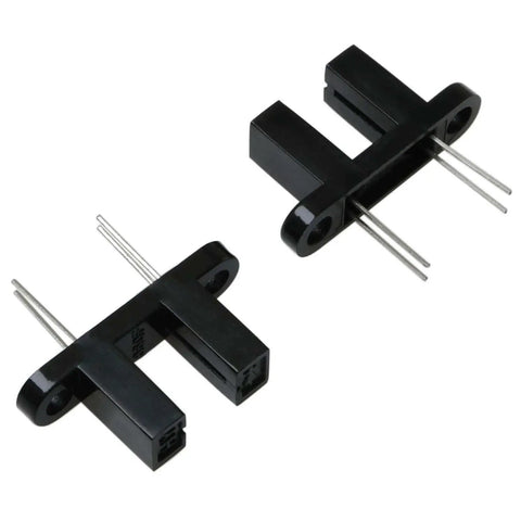 Five Pack HY860F Optical Sensor Switch Infrared Photoelectric Sensor 940 Nm 5.9mm Slot 4 Pins Auto Operation Black Plastic Housing