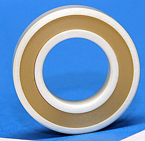 Full Ceramic R12-2RSZR02/ZR02/PTFE Bearing 3/4" x 1 5/8" x 7/16" Sealed - PTFE Covers