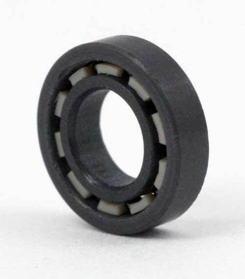 Full Ceramic R16 SI3N4/SI3N4 PTFE Full Ceramic Bearing - 1" ID x 2" OD x 1/2" Width