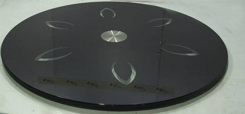 Glass Restaurant Lazy Susan for 8~10Feet 1600mm