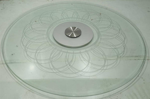 Glass Restaurant Turntable for 8~10Feet 1600mm