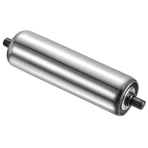 Gravity Conveyor Roller - 2" Diameter x 8" Length - Stainless Steel
