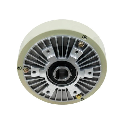 Magnetic Particle Brake Air Shaft For Heavy Duty Use, 25 Nm Torque, 1000 RPM, DC 24V Center Hole Clutch Tension Unit, Model FL 25 K