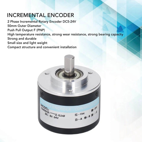 Two Phase Encoder Two-Phase Incremental Rotary Encoder With 1200/2000PR,...