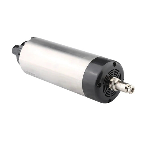 High Speed CNC Spindle Motor Air Cooled 800W 1.5KW 2.2KW With Four Bearings 220V Live Spindle Axial Preload for CNC Routers