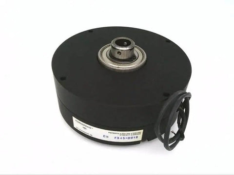 70 Lb-In 90 VDC Magnetic Particle Brake for industrial machinery, compact black unit, precise torque control