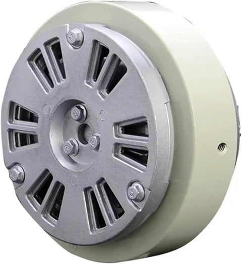 One Shaft Magnetic Powder Brake With 6 Nm Torque Heavy Duty Shaft Type Tension Controller, front view