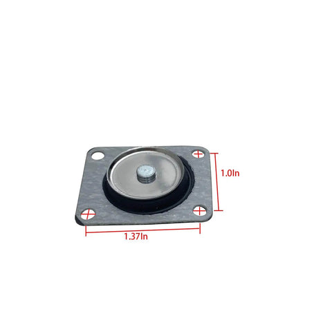Close-up of 2 Pack 135-5 And 135-12 Carburetor Diaphragms For Holley 4150 4160 Carbs 30cc Accelerator Pump Diaphragm Replacement