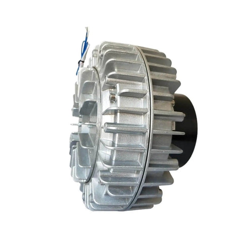 Side view of Magnetic Particle Clutch And Magnetic Powder Brake System For Hollow Shaft With Easy Torque Tuning From 6 To 50 Newton Meters DC 24V