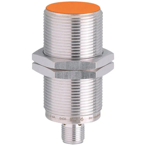 IFM IIS206 Photoelectric Switch Sensor For Industrial Automation, silvery finish, narrow beam detection, durable build, OEM grade