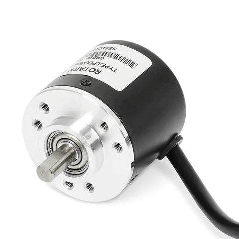 Pro-Grade Incremental Optical Rotary Encoder for Arduino 5-24V with 6mm shaft quadrature AB 2-phase output and NPN open collector