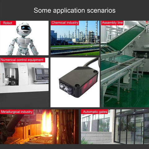 Applications of indoor wall mounted photoelectric beam sensor in automation, security, and industry settings