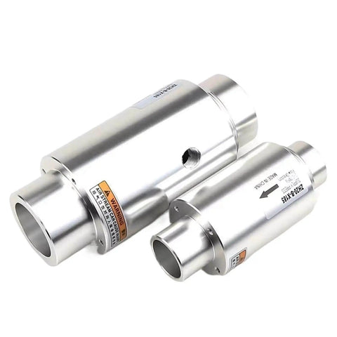 Heavy-Duty Large-Flow Pneumatic Feeding Vacuum Generator For Industrial Automation And Fast Pick And Place Tasks With High Suction Power ZH10 20 30 40-B-X185 And ZH19-X187 Series Ultra Lightweight 0.11 Lb Color Zh32-X187, front view.