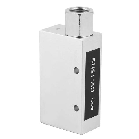 Front view of Rock-Solid Vacuum Venturi Generator With 1.5 Mm Nozzle And 1/4 Inch PT Female Thread, aluminum alloy, model CV-15HS