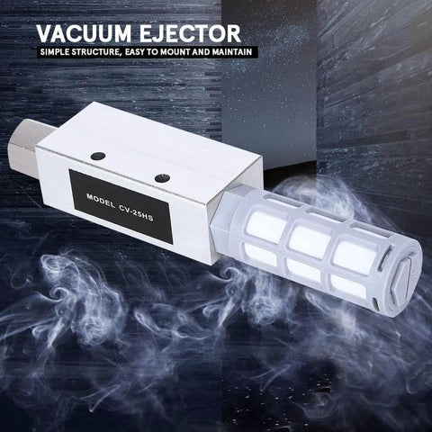 Beefy Industrial Venturi Vacuum Generator Pneumatic Ejector With 6 Bar Air Exhaust Pump For Industrial Automation Fittings, CV-25HS model