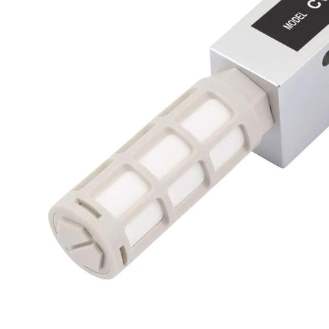 Go-To Pneumatic Vacuum Generator With Silencer And Exhaust Ejector, 1-6 Bar Working Pressure, -92 kPa Vacuum Level, close-up view