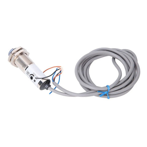 Infrared Proximity Sensor With 10mm Detection Distance NPN NO Photoelectric Switch For Industrial Automation, 4 Wire, Cylindrical Sensor