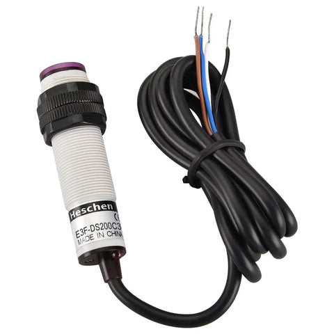 M18 Infrared Photoelectric Proximity Sensor Diffuse Reflection Type With 10 to 200 cm Detection Range, 4-wire, 18 mm mount