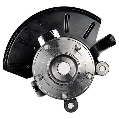 KN798406PR Front Steering Knuckles & Wheel Bearing Hub Assembly 5 Lugs Pair 2 Driver and Passenger Side Replacement for 2005-2012 Ford Escape 2005-2011 Mercury Mariner 2005 Mazda Tribute FWD