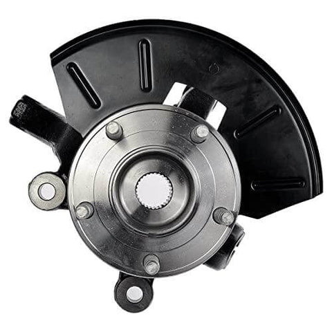 KN798406PR Front Steering Knuckles & Wheel Bearing Hub Assembly 5 Lugs Pair 2 Driver and Passenger Side Replacement for 2005-2012 Ford Escape 2005-2011 Mercury Mariner 2005 Mazda Tribute FWD