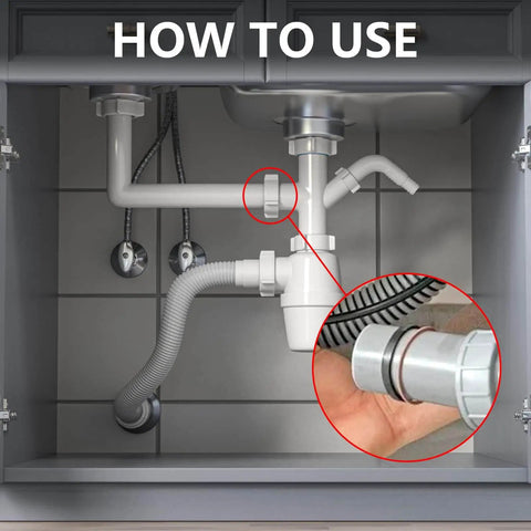 How to install the 20 Piece Kitchen Sink Drain Gasket Seal Ring Set For 1.2 To 1.4 Inch Slip Joint Washers Rubber Leak Proof Seals.