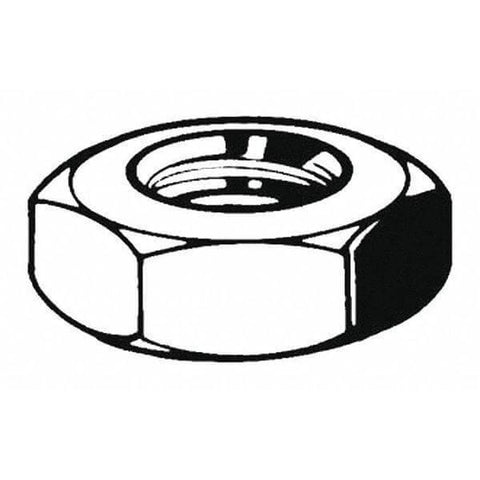 M3-0.50 Steel Thin Hex Nuts
