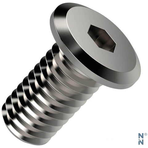 M5 16mm Long Low Profile Stainless Steel Hexagon Screw