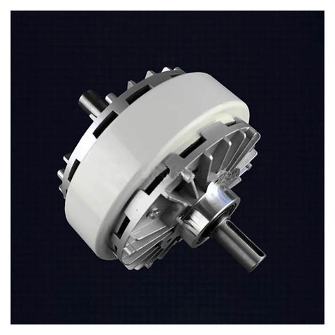 Magnetic Particle Clutch And Magnetic Powder Brake System FL6S-1 and FL12S-1 for two-axis machines, front view