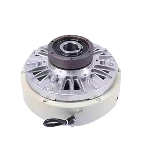 Image of a hollow shaft magnetic particle clutch and magnetic powder brake for bagging printing and dyeing machines with adjustable torque control.