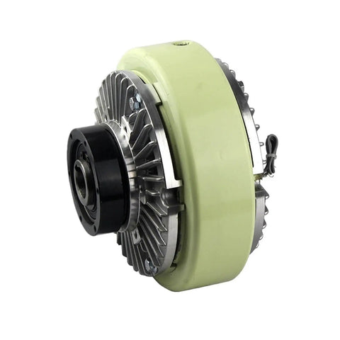 Side view of 100N Magnetic Particle Clutch With Hollow Spindle For Printing Machines, 10KG Torque Output, metal casing, automated systems