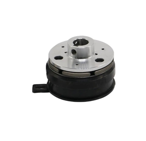 Magnetic Particle Clutch And Magnetic Powder Brake For Precise Torque Control In Automated Systems shown in a compact unit