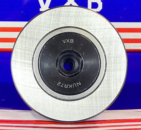 NUKR72 Track Roller Cam Follower Needle Roller Bearing 24x72x80mm