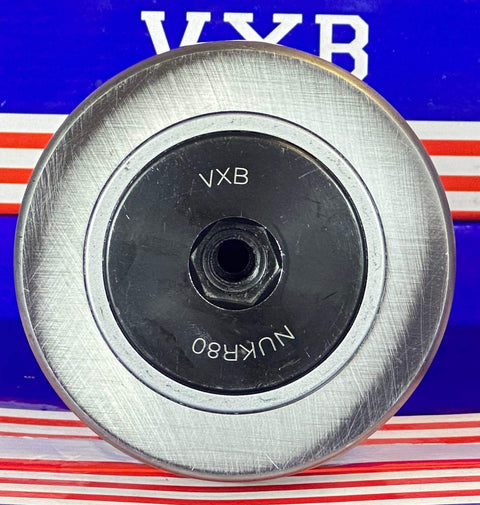 NUKR80 Track Roller Cam Follower Needle Roller Bearing 30x80x100mm