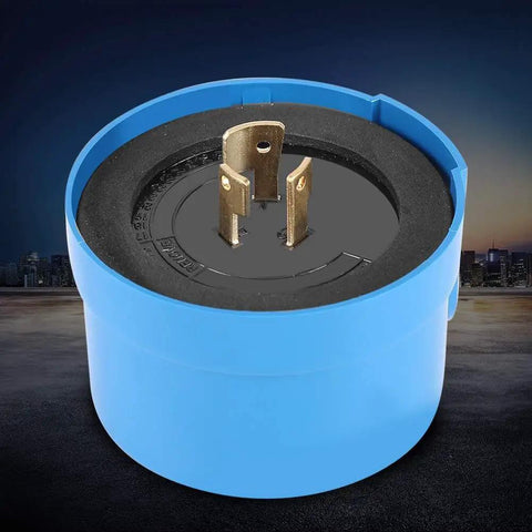 Outdoor Lighting Sensor Switch With Photoelectric Control Automatic On Off Energy Saving Light Sensor Blue Housing