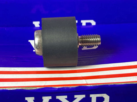 PUT635ZZ 30x20 C1 L9 Shield Bearing - Black Polyurethane M4 Stud