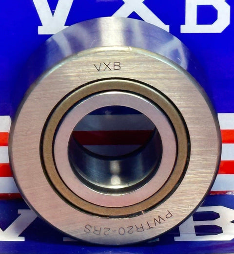 PWTR20-2RS-XL Track Rollers Bearing Cam Follower - Cylindrical Roller Set - 2 Rubber Seal