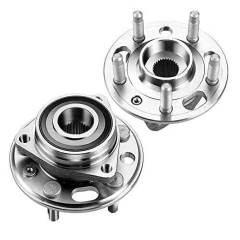 Pair [2] Front Rear Wheel Bearing Hub Assembly Compatible - Chevy Equinox Impala Malibu GMC Terrain Cadillac CTS XTS Buick LaCrosse Regal # 513288