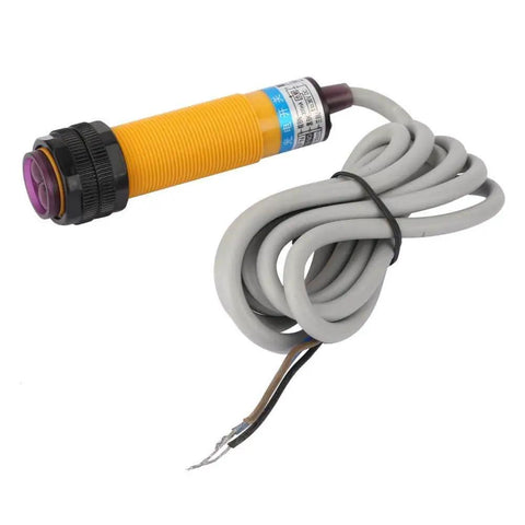 Photoelectric Switch Sensor DC6-36V E3F-DS30C4 NPN NO Proximity Sensor with coiled wires, industrial automation gear